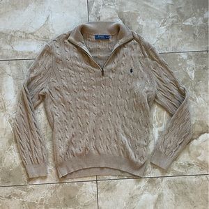 Polo Ralph Lauren Cable-Knit Cotton Sweater